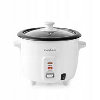 Ryžių viryklė NEDIS KARC06WT, 0,6 l, 300 W