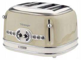 Skrudintuvas Ariete Vintage 156/03, 1600 W, 2 riekės, smėlio spalvos