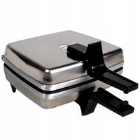 Vaflinė Dezal 301.5 INOX, 1300 W, su medine šakute ir šepetėliu