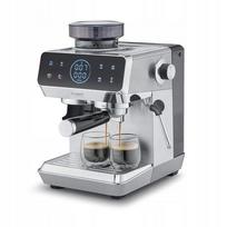 Kavos aparatas CASO EspressoGourmet & Grind su plieniniu malūnėliu, 20 bar