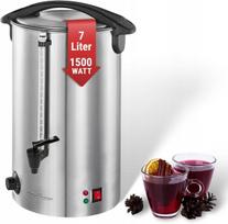 Karštų gėrimų dozatorius 7 l, 1500 W, nerūdijantis plienas, 30–100 °C