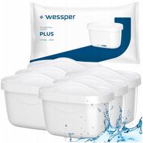 Vandens filtrai Wessper Aquamax Plus, tinkantys Brita ir Dafi ąsočiams, 6 vnt.