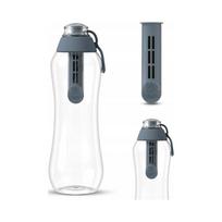 Vandens butelis su filtru DAFI Soft 0,5 l, pilkas