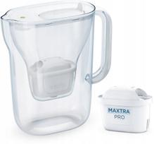 Vandens filtravimo ąsotis BRITA Style Essential, baltas, su 1 MAXTRA PRO PURE kasete