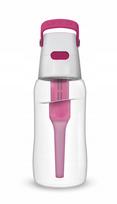 Vandens filtruojantis butelis Dafi Solid 0,5 l, rožinis, su 1 filtru