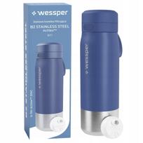 Vandens butelis su filtru Wessper B2, plieninis, 0,7 l