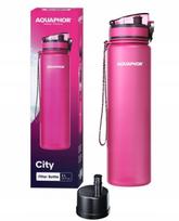 Vandens filtro butelis AQUAPHOR CITY 1L, rožinis, sportinis