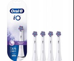 4 vnt. BRAUN Oral-B iO Radiant White šlifuojamieji antgaliai iO dantų šepetėliui