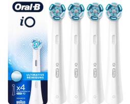 4 vnt. BRAUN Oral-B IO Ultimate Clean White šepetėlių antgaliai