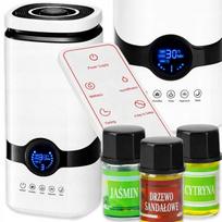 Automatinis oro drėkintuvas su aromato difuzoriumi, 3 eteriniai aliejai