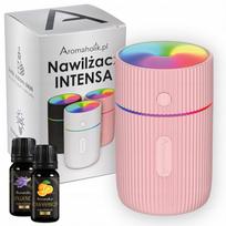 Aromaterapinis LED eterinių aliejų difuzorius su rinkiniu