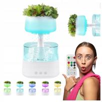 Oro drėkintuvas CONBLOM su LED, 450 ml, baltas, nuotolinio valdymo pultas, laikmatis