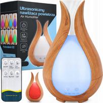 Aromaterapinis oro drėkintuvas su nuotolinio valdymo pultu ir naktine lempute