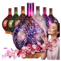 Oro drėkintuvas su RGB naktine lempute ir aromaterapijos funkcija