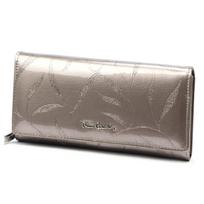 Pierre Cardin 02 LEAF 106 pelenų pilka piniginė
