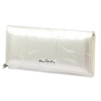 Pierre Cardin 02 LEAF 106 kreminė odinė piniginė
