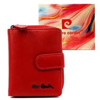 Pierre Cardin TILAK155 2510 raudona odinė piniginė