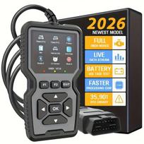 OBD2 diagnostikos skaitytuvas, USB, su klaidų kodais, 1 vnt.