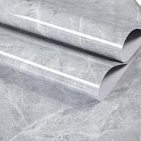 Lipni marmuro imitacijos plėvelė baldams ir stalviršiams (60 cm x 500 cm)