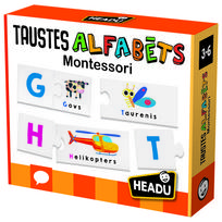 HEADU  „Montessori“ žaidimas „Paliesk abėcėlę“, latvių k.