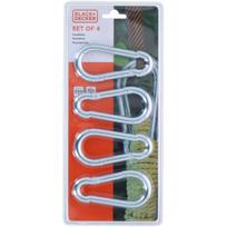 PLIENINIS KARABINAS 4VNT BLACK + DECKER 239965
