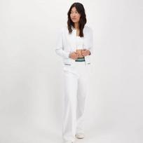 Kelnės VIEUX JEU Stella Balta/Žalia