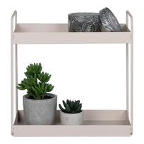 Pastatoma lentyna House Nordic Rabo, smėlio sp./šviesiai pilka sp., 31 cm x 30 cm x 15 cm