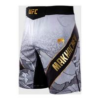 Vyriški UFC Unrivaled by Venum Islam Makhachev Long Fit kovos šortai, balti