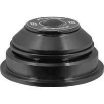 Vairo kolonėlė FORCE TAPER 1 1/8"-1 1/2" pusiau integruota 55 mm (aliuminė, juoda)