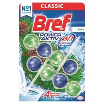 WC valiklis-gaiviklis BREF POWER AKTIV PINE, 2×50 g