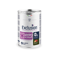 Exclusion Hypoallergenic konservai šunims su arkliena, 400 g