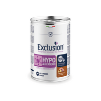 Exclusion Hypoallergenic konservai šunims su triušiena, 400 g