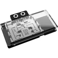 Alphacool Core atraminė plokštė RX 9070 XT Aorus Elite — skaidrus chrominis apdaila