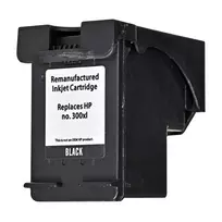Kasetė Superbulk suderinama su HP 300XL CC641, juoda, pigmentinis rašalas, standartinė išeiga, 1 vnt.
