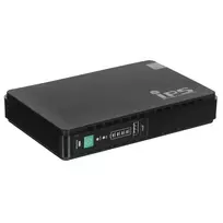Maitinimo adapteris / inverteris MPL Power RouterUPS-30-PoE 30 W, vidaus, 100–240 V, juodas, 160×105×28 mm