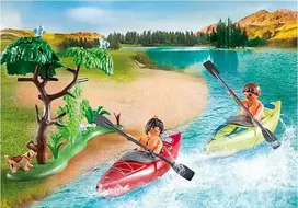 Konstruktorius Playmobil stovyklavietė su laužu 71425