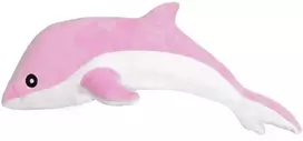 Lean Toys Pliušinis žaislas - rožinis delfinas, 70 cm