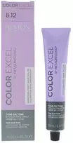 Revlon Color Excel Semi-Permanent Hair Dye 8.12 Light Ash Iridescent Skirtas šviesiems plaukams, 70 ml