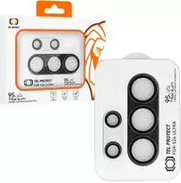 Grūdintas stiklas Tel Protect 95% AR+AF Full Metal Camera Protector į aparat skirtas Samsung Galaxy S26 Ultra juoda (island)