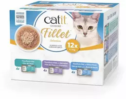 Catit - virtuvės tuno filė - Variopack - 12 vnt- 75g