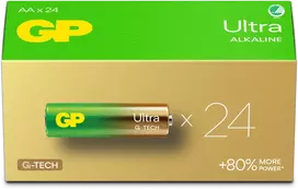 GP Battery GP - 15A LR06 AA maitinimo dėžutė (24 vnt. pakuotė) - Didelio našumo šarminės baterijos