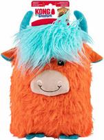 Kong Comfort Jumbo Highland Cow XL Mix namelis, 37 x 20,5 x 15,5 cm