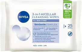 Nivea micelinės servetėlės, 25 vnt.
