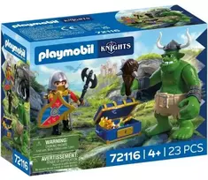 PLAYMOBIL – Trolis su liūto riterio lobiu (72116)