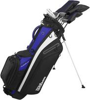 Wilson - Player Fit Steel/Stand Stiff vyriškas golfo krepšys dešiniarankiams - rinkinys