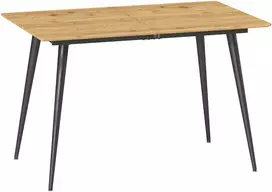 Koduva Ištraukiamas valgomojo stalas, natūralios medienos spalvos, 120-160 x 75 x 77 cm