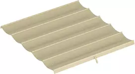 Koduva Pakeičiamas pergolos stogas, 3 x 3 m, smėlio, 250 x 255 cm