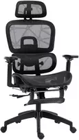 Koduva Biuro kėdė, ergonominė su tinkliniu audiniu, reguliuojama, juoda, 120 kg