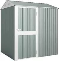 Koduva Metalinė sodo pašiūrė 3,5 m², šviesiai pilka, 209 x 177 x 236 cm