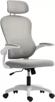Koduva Ergonominė biuro kėdė su tinkliniu atlošu, pilka, 64 x 62 x 107-115 cm